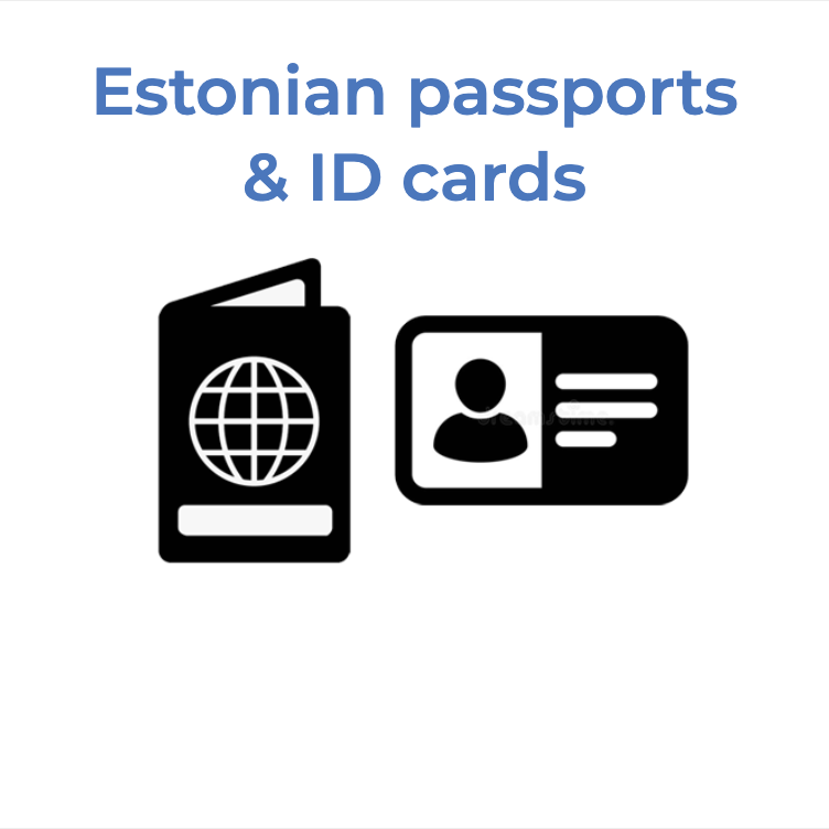 Estonian passports and ID cards