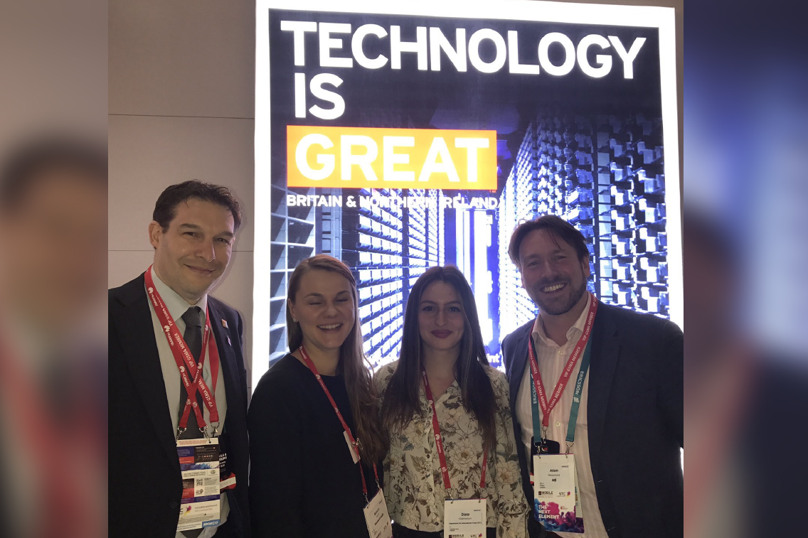 Mobile World Congress 2017, UK & Estonia Techlink collaboration.